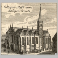 Kościół św. Krzyża na rycinie z połowy XVIII wieku..jpg